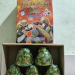 Golden Star Flower Pot 1 Packet 5 Piece